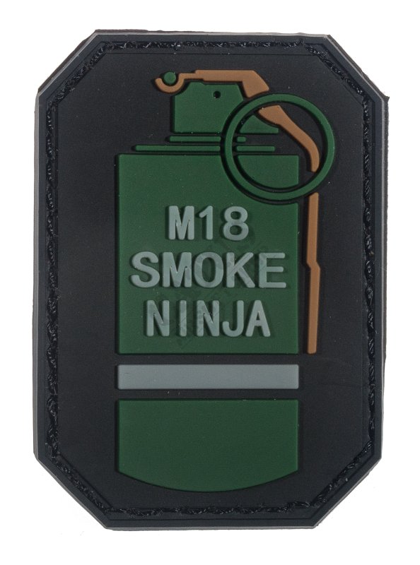Nášivka na suchý zip 3D Smoke Delta Armory Zelená 