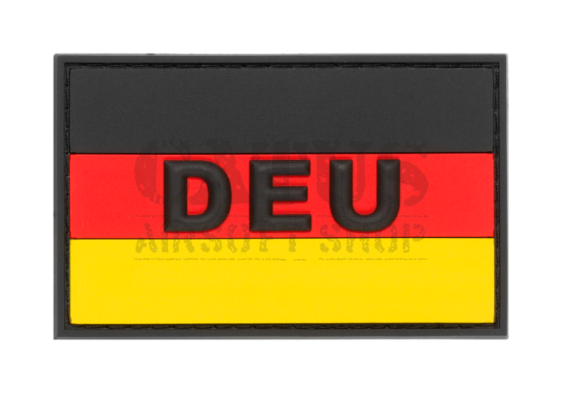 Nášivka na suchý zip 3D vlajka Německa JTG Color 