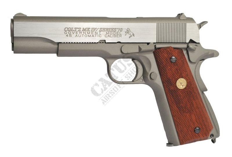 CyberGun airsoftová pistole GBB Colt MK IV/Series 70 Co2  