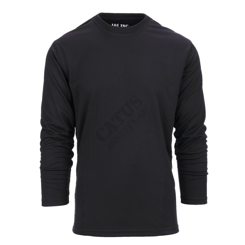 Taktické tričko s dlouhým rukávem Quick Dry 101 INC Black XL