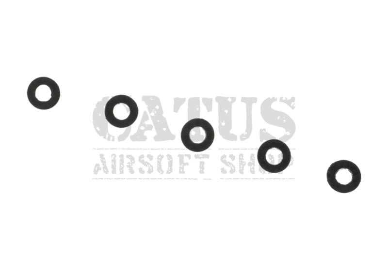 Airsoftové těsnicí O-kroužky pro plnicí ventil nábojů GBB Maple Leaf Black