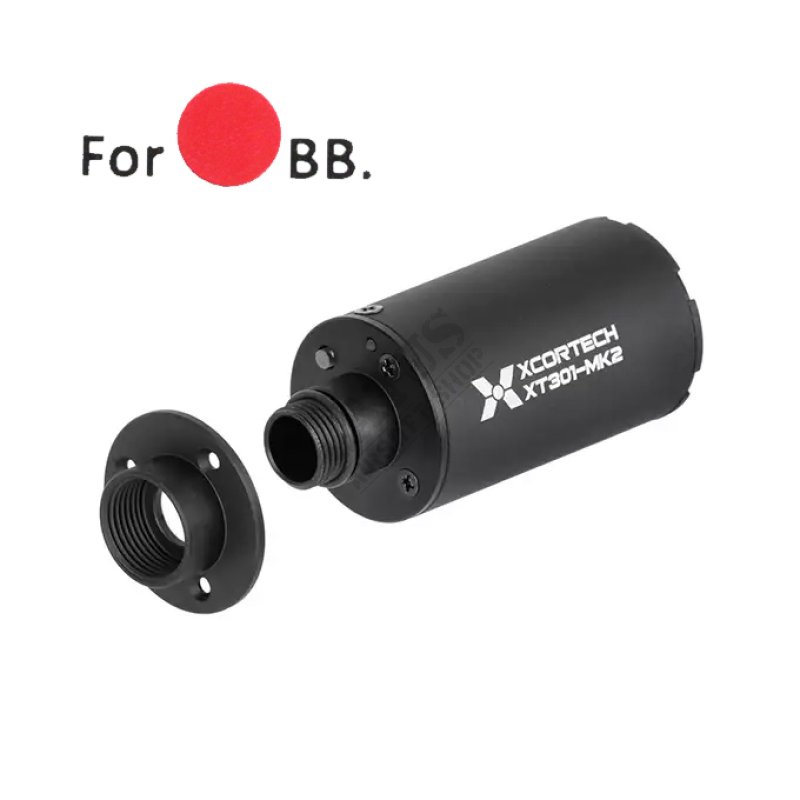 Airsoft Tracer silencer XT301 MK2 RED 60x29mm XCORTECH  