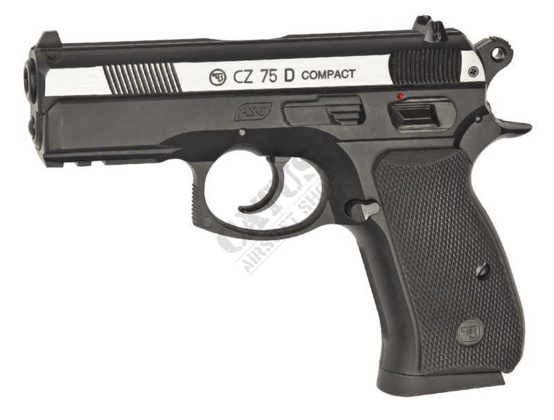 ASG vzduchová pistole CZ 75D Compact 4,5mm CO2 NBB Dual Tone 