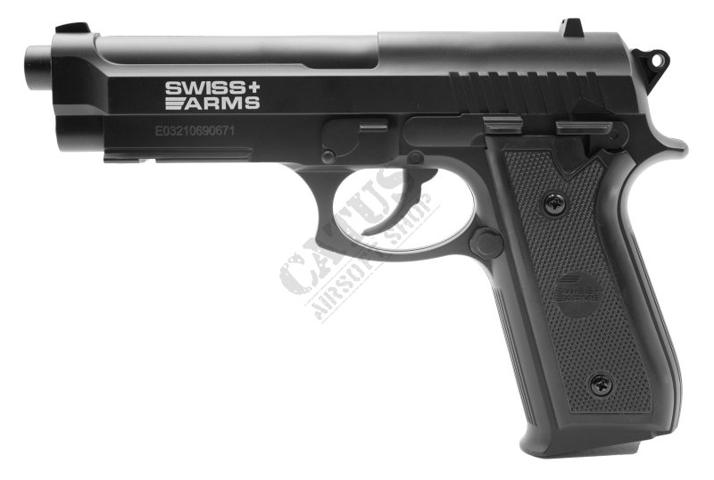 Vzduchová pistole Swiss Arms SA 92 4,5mm CO2 NBB Černá 