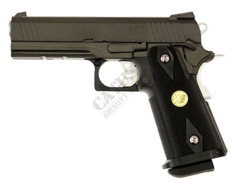 WE airsoftová pistole GBB Hi-Capa 4.3 typ 13 Green Gas Černá 