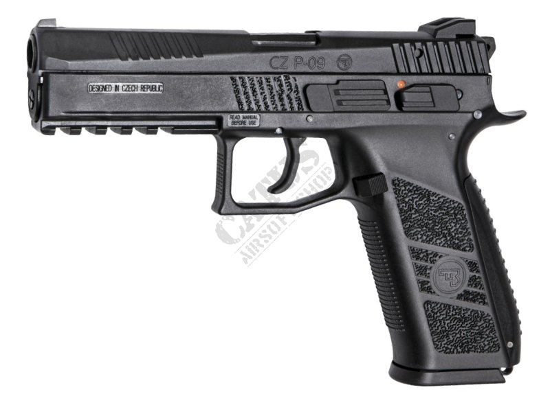 ASG GBB CZ P-09 Green Gas airsoft pisztoly Fekete 