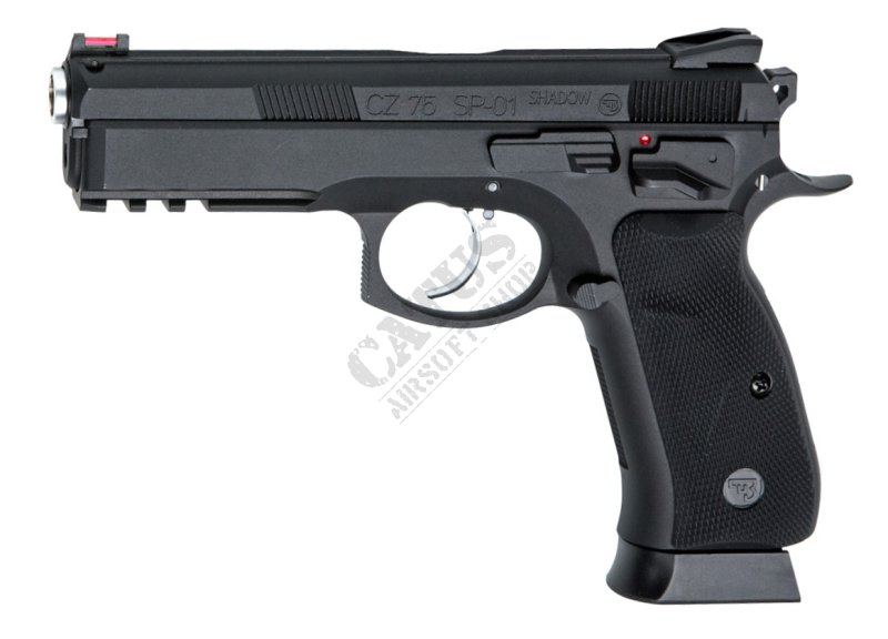 ASG airsoftová pistole GBB CZ SP-01 SHADOW Green Gas Černá 