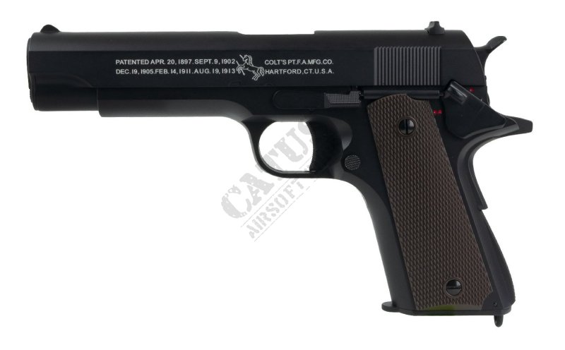 Cybergun airsoftová pistole AEP Colt 1911 Kovový závěr  