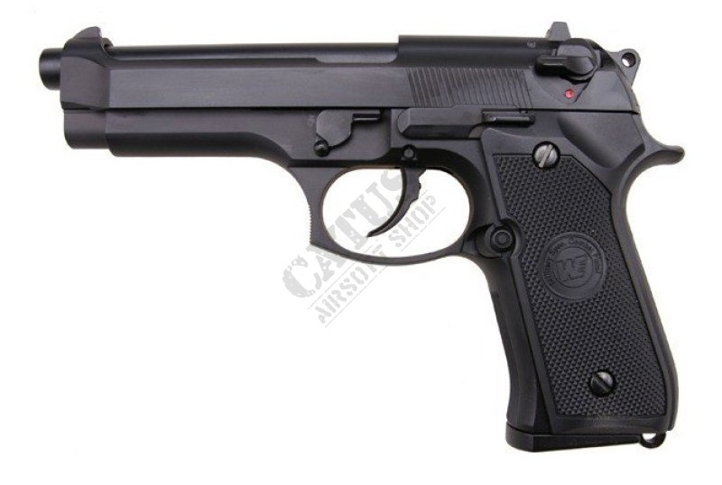 WE airsoftová pistole GBB Bereta M92 Green Gas  