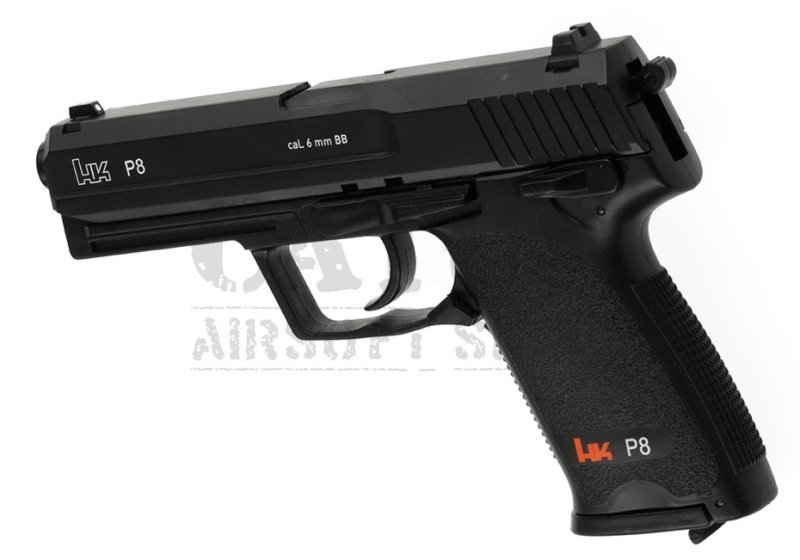 Airsoftová pistole H&K USP P8 CO2 Černá 